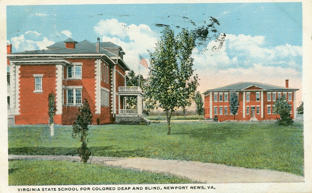 virginia state school for colored deaf and blind color illustration disability history america