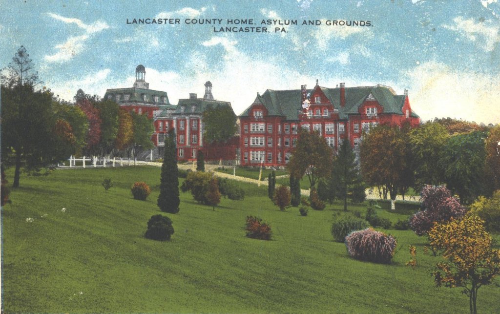 lancaster county home asylum and grounds color illustration disability history america