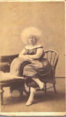 woman seated sepia photograph disability history america