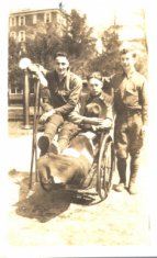 young men in sepia photograph disability history america